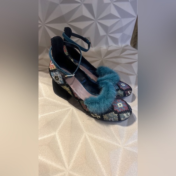Made in Italy Gianna Meliani Multicolor Heels - Picture 2 of 5